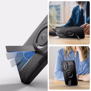 Tech-Protect Kevlar MagSafe+ dėklas telefonui Samsung Galaxy S25 Plus - juodas