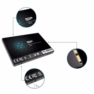 Silicon Power Slim S55 2.5" 480 GB Serial ATA III TLC SSD diskas