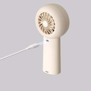 Jisulife Handheld Fan Life5 Plus 4000mAh Portable Mini Blower USB Fan - Beige