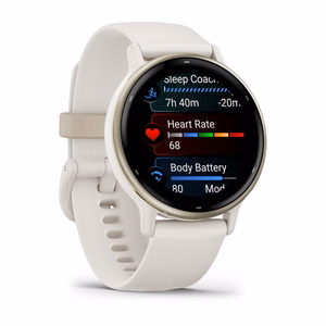 Išmanusis laikrodis Garmin Vivoactive 5 dramblio kaulo/auksinis 010-02862-11