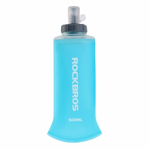 Rockbros 35210027001 minkšta bėgimo gertuvė, 500 ml – šviesiai mėlyna