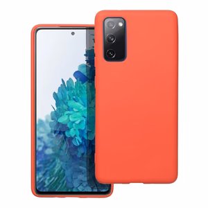 Silikoninis dėklas telefonui SAMSUNG S20 FE / S20 FE 5G - persikinis