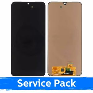 LCD Display Compatible With Samsung A175 A17 4G Black (Service Pack) (NF version)