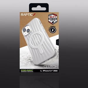 Raptic X-Doria Clutch dėklas iPhone 14 su Magnetine galinė permatoma danga