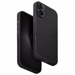Uniq Lyden Magclick įkrovimo dėklas iPhone 16 Plus - juodas