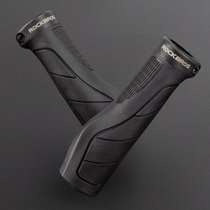 Rockbros G326PL dviračio vairo rankenos – juodos