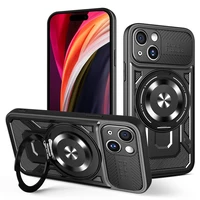 Defender Armor Mag dėklas telefonui iPhone 15 6,1" juodas