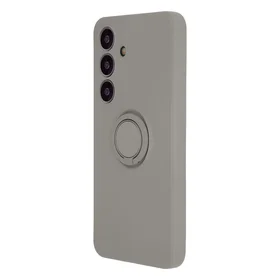 Piršto žiedo dėklas, skirtas "Samsung Galaxy S24", šviesiai pilkas