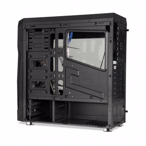 iBox ORCUS X14 Midi Tower juodas kompiuterio korpusas
