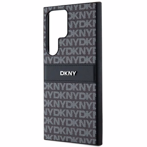 DKNY odinis Mono Stripe ir Metal Logo dėklas telefonui Samsung Galaxy S24 Ultra - juodas