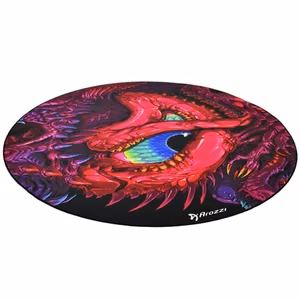 Arozzi Zona AZ-ZONA-PAD-CHAOS – round floor-protection mat, Crawling Chaos