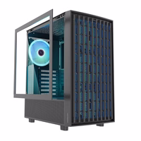 MODECOM kompiuterio korpusas BREEZE  ARGB Flow MIDI USB 3.0 X 2 CYPE-C