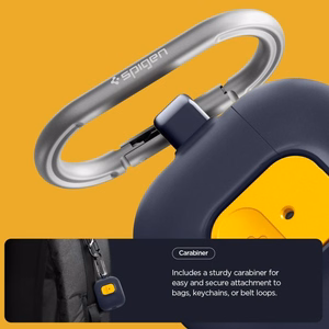 Spigen Nano Pop dėklas AirPods Pro 3 tamsiai mėlynas ir geltonas