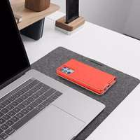 LUNA Book Gold dėklas telefonui XIAOMI Redmi Note 14 5G raudonas