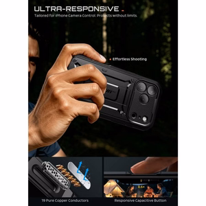 Supcase Unicorn Beetle Pro dėklas iPhone 18 Pro / 17 Pro – juodas