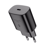 JELLICO sieninis įkroviklis EU25 PD 25W 1xUSB-C juodas