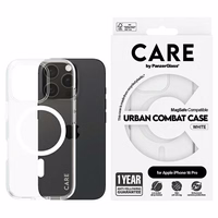 CARE by PanzerGlass Flagship dėklas iPhone 16 Pro 6.3" juodas/juodas magnetinis 1346