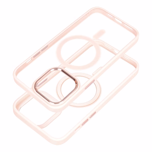 COLOR EDGE MAG COVER dėklas telefonui suderinamas su Magnetiniu IPHONE 14 Pro Max rožinė