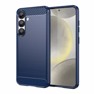Карбоновый чехол для iPhone 16e / 17e - синий