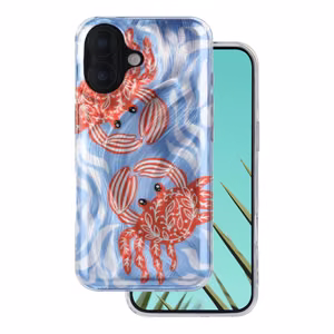 Ultra Trendy Summer dėklas iPhone 17 6,3" krabas