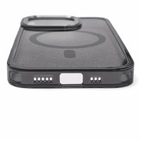 Blizgus dėklas su MagSafe Samsung Galaxy A16 5G - juodas