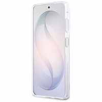 BMW IML Shockproof Metal Logo MagSafe Dėklas for Samsung Galaxy S26 - skaidrus