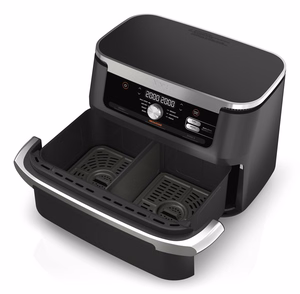 Ninja Foodi FlexDrawer AF500EU – dual-zone air fryer, 2470 W, 10.4 L, black