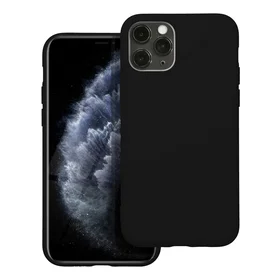SILICONE dėklas telefonui IPHONE 11 Pro, juodas