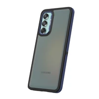 Crystal Black dėklas telefonui Samsung Galaxy M55 5G mėlynas