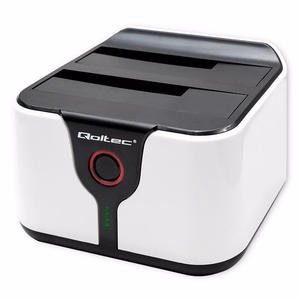 Qoltec 50309 HDD/SSD 2.5" 3.5" Doko Stotis SATA III USB 3.0 5Gb/s Klonavimas