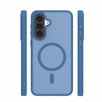 Mag Matt dėklas Samsung Galaxy A37 5G tamsiai mėlynas