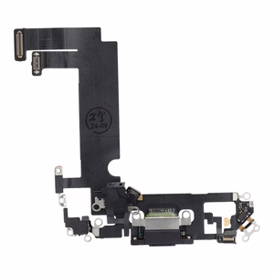 Įkrovimo lankstus USB IPHONE 12 mini juodas (ištrauktas)