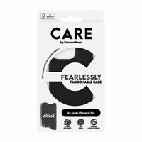 CARE by PanzerGlass stilingas dėklas telefonui iPhone 15 Pro - juodas