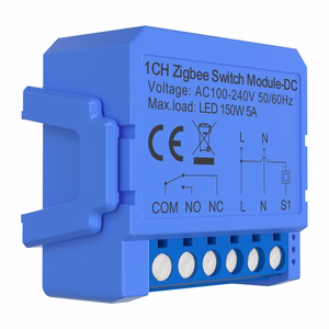 Avatto ZWSM16-DC-1 išmanusis 1 kanalo ZigBee jungiklio modulis su bepotencialiu DC kontaktu