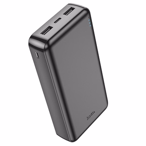 Išorinė baterija Hoco 20000 mAh 2,1A J100A juoda