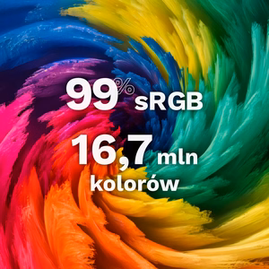 Krüger&Matz 24 colių 100 Hz monitorius