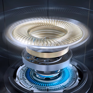 Dudao U21 TWS ANC ENC Bluetooth belaidės ausinės - juodos