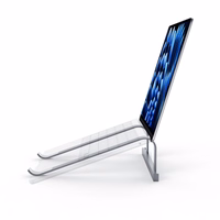 Tech-Protect ULS100 universalus nešiojamojo kompiuterio stovas iki 16" - pilkas