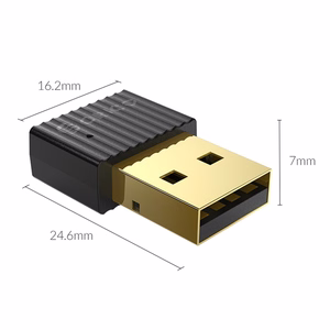 Orico BTA-53 Bluetooth 5.3 USB-A adapteris - juodas