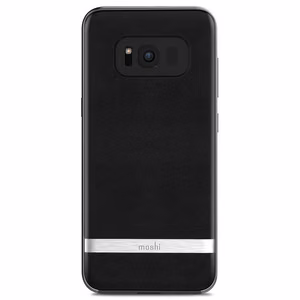 Moshi Napa dėklas, skirtas Samsung Galaxy S8+, juodas („Onyx Black“)