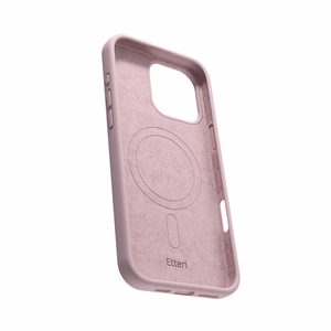 "Etteri" silikoninis dėklas "iPhone 16 Pro 6,3" šviesiai rožinės spalvos
