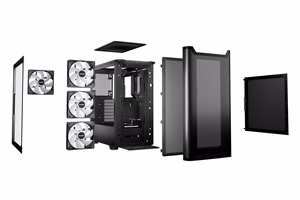 be quiet! Pure Base 501 DX Midi Tower juodas