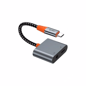 WiWU - Audio adapter LT10 Typ C į Typ C + 3,5 mm