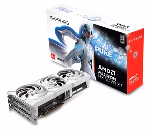 Sapphire PURE Radeon RX 9070 XT vaizdo plokštė, AMD, 16 GB GDDR6