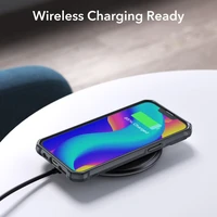 ESR Air Armor dėklas telefonui iPhone 14 Plus - skaidrus juodas