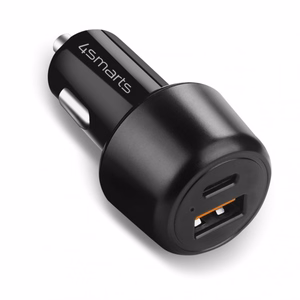 Automobilinis įkroviklis VoltRoad Ultimate 83W su PD ir QC juodas