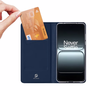 Dux Ducis Skin Pro atveriamas dėklas OnePlus 13T telefonui - mėlynas