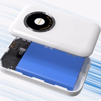 Dudao K21 Mini 10000mAh 22.5W USB-A / USB-C Išorinė baterija (f) - smėlinė