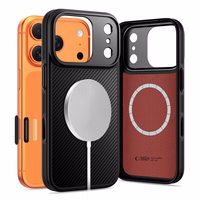 Tech-Protect Kevlar Aramid MagSafe dėklas iPhone 17 Pro juodas