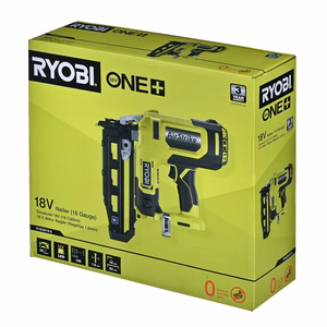 Ryobi 18V ONE+ R16GN18G – akumuliatorinė vinių kalimo mašina
